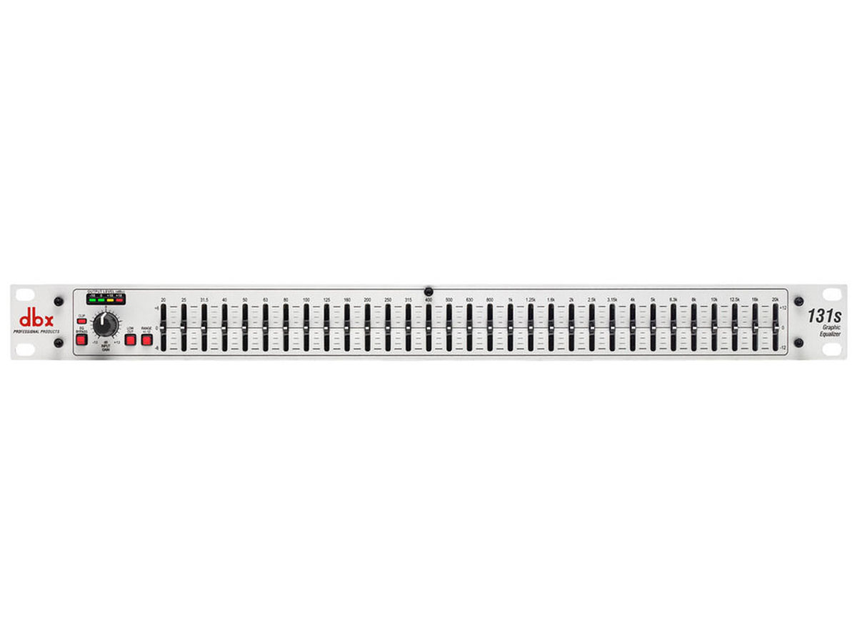 DBX 131s | 31-bands grafisk equalizer, silver