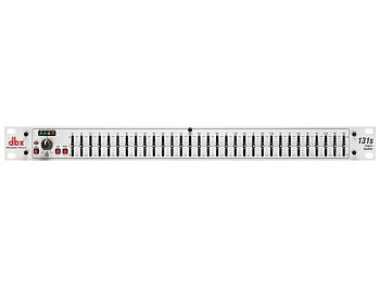 DBX 131s | 31-bands grafisk equalizer, silver