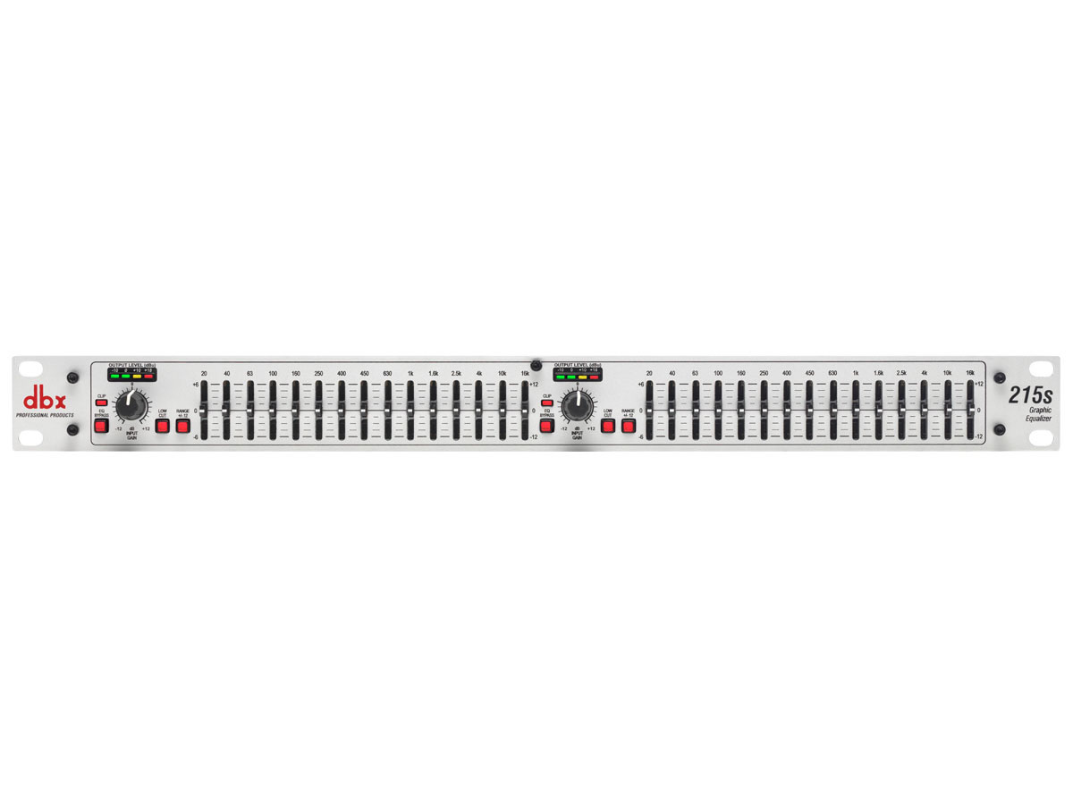 DBX 215s | 2x15-bands grafisk equalizer
