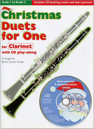 Christmas duets for one - for clarinett