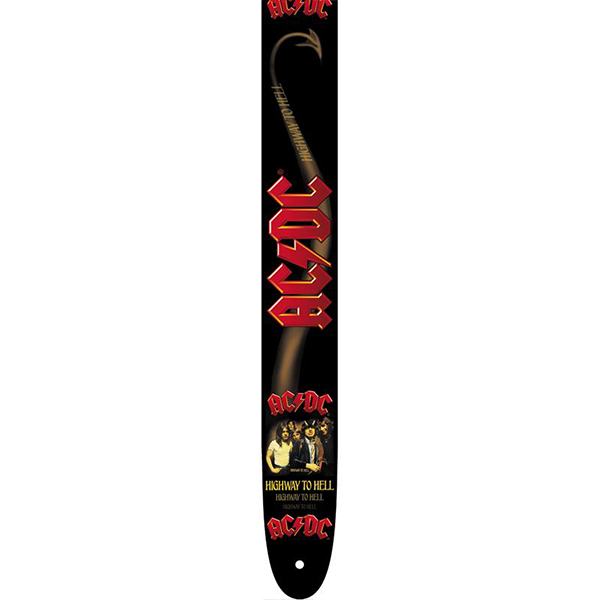 Perri's P25ACDC-1023 | 2.5" AC/DC Leather Strap
