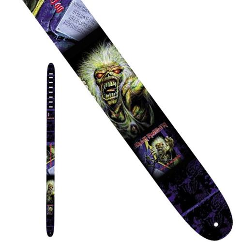 Perri's P25INM-1337 | 2.5" Iron Maiden Leather Strap - No Prayer for the Dying