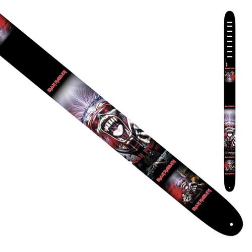 Perri's P25INM-1338 | 2.5" Iron Maiden Leather Strap - The Real Live Dead One