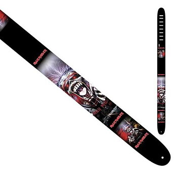 Perri's P25INM-1338 | 2.5" Iron Maiden Leather Strap - The Real Live Dead One