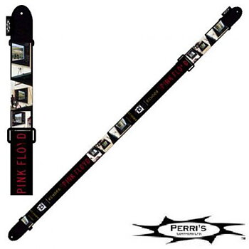 Perri's LPCP-1278 | 2" Pink Floyd Polyester Strap - Red Text