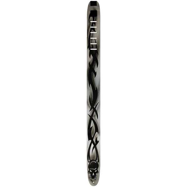 Perri's P25AB-05 | 2.5" Air Brushed Strap - Tribal Skull
