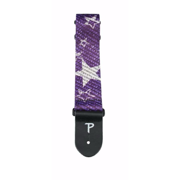 Perri's LPCP-1638 | 2" Purple Stars Strap