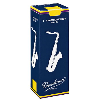 Vandoren V5 Traditional Tenorsax 5-Pack. Tjocklek 5