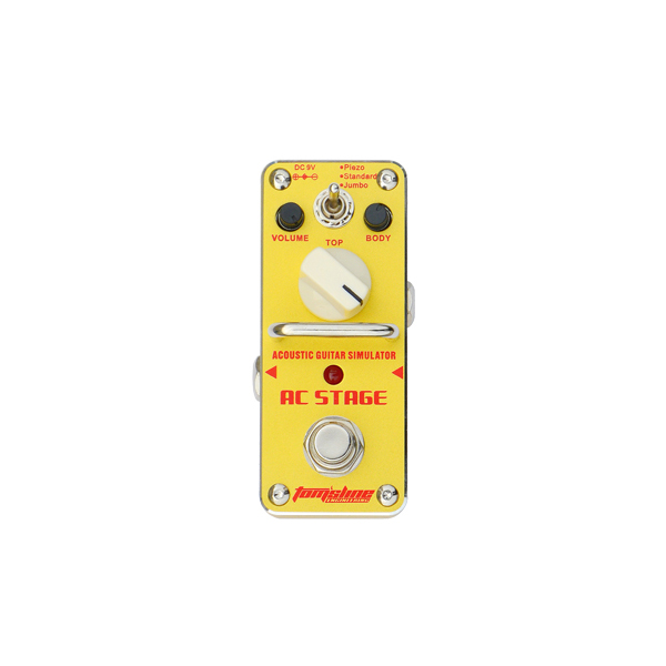 Tom's line AAS-3 Ac Stage Acoustic Guitar Simulator Mini Pedal