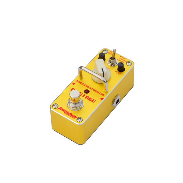 Tom's line AAS-3 Ac Stage Acoustic Guitar Simulator Mini Pedal - 2