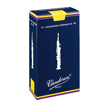 Vandoren V5 Traditional Sopransax 10-Pack. Tjocklek 2
