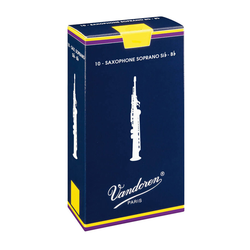 Vandoren V5 Traditional Sopransax 10-Pack. Tjocklek 1.5