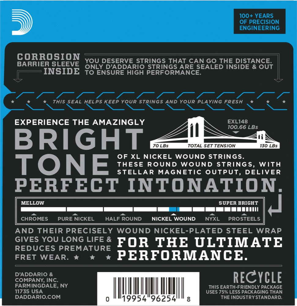 D'Addario EXL148 (Drop C) - 3