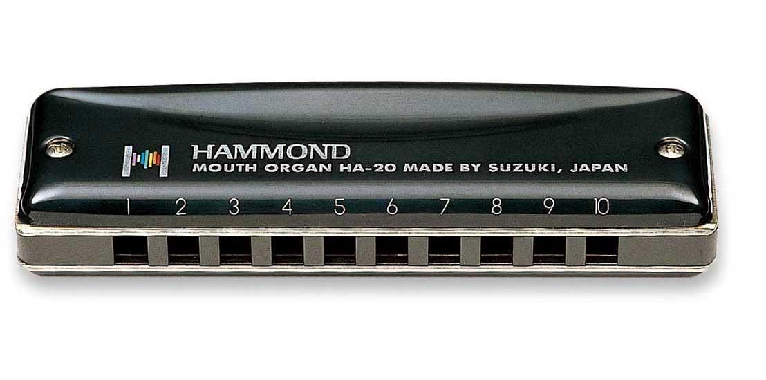 Suzuki Hammond HA-20 Harmonica  - Bb