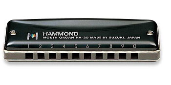 Suzuki Hammond HA-20 Harmonica  - Eb