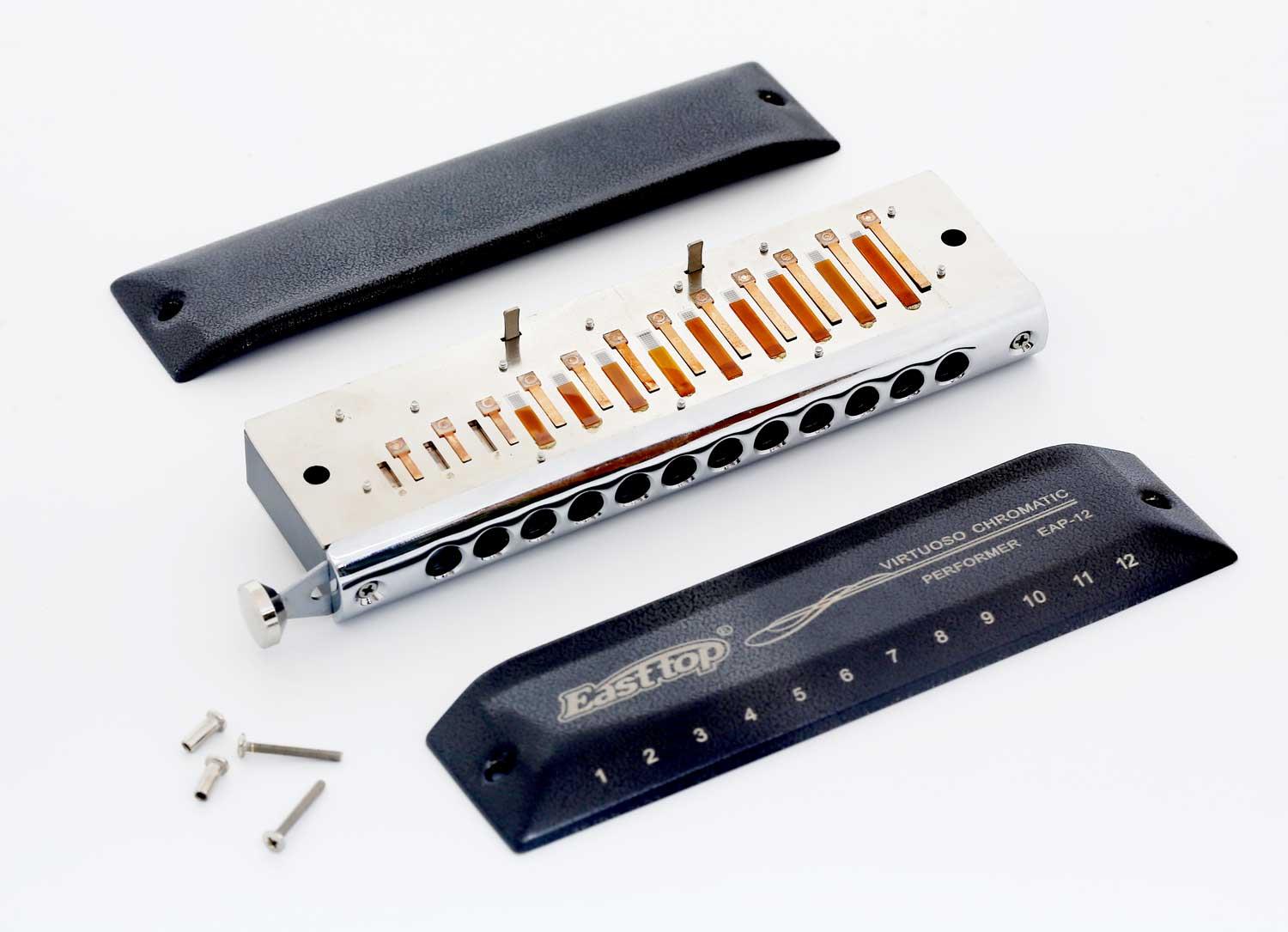 Easttop King Dream Chromatic Harmonica EAP-12 - C - 7