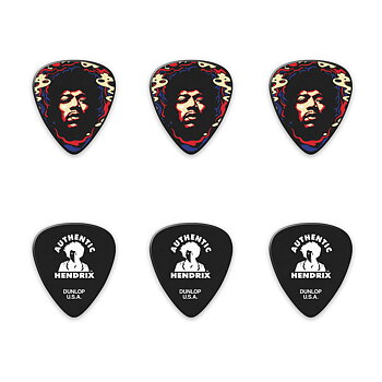 Dunlop  Jimi Hendrix Star Haze Pick Tin