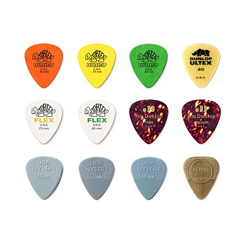 Dunlop Acoustic Variety Pack PVP112. 12-Pack