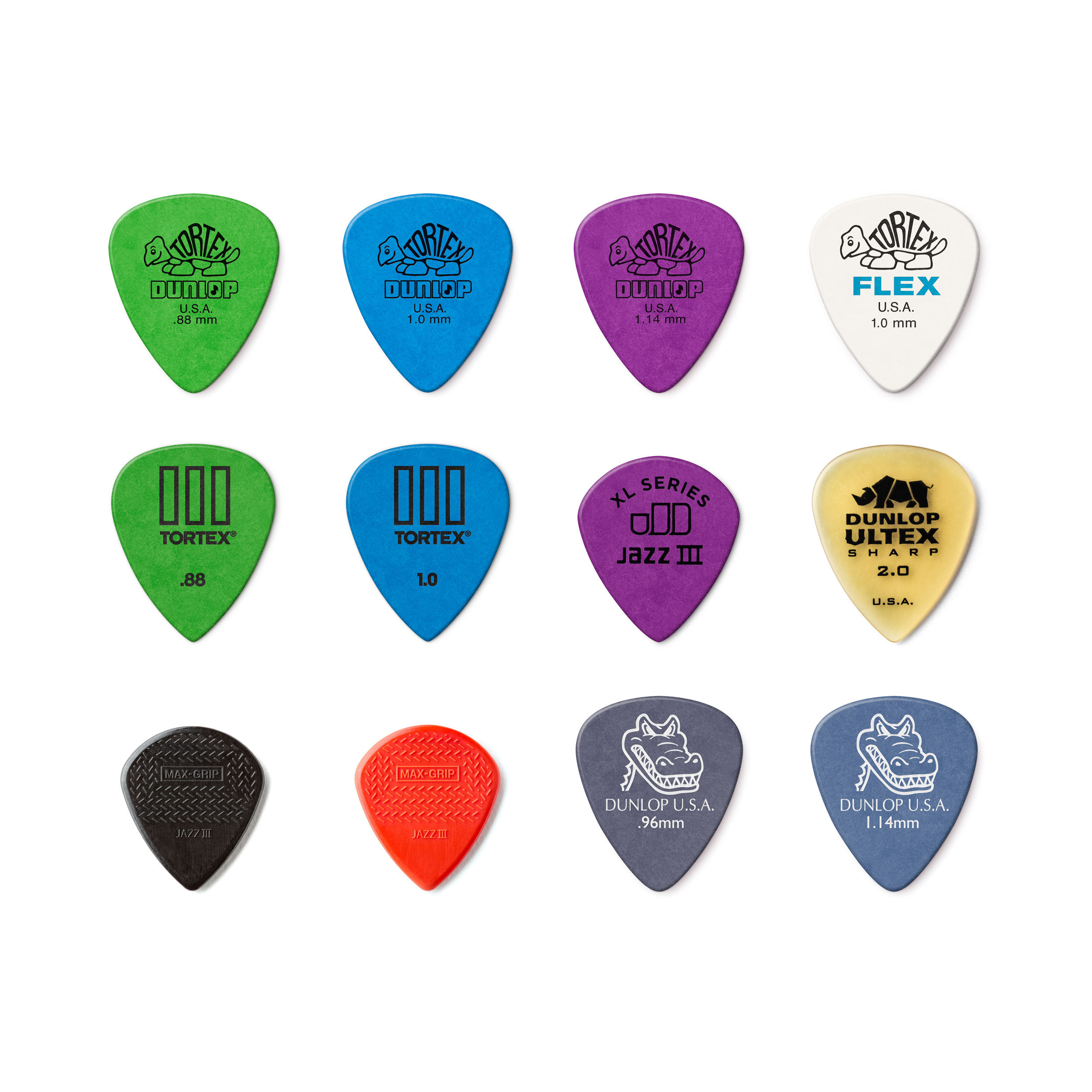 Dunlop Electric Variety Pack PVP113. 12-Pack