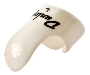 Dunlop Fingerplektrum Vit Medium