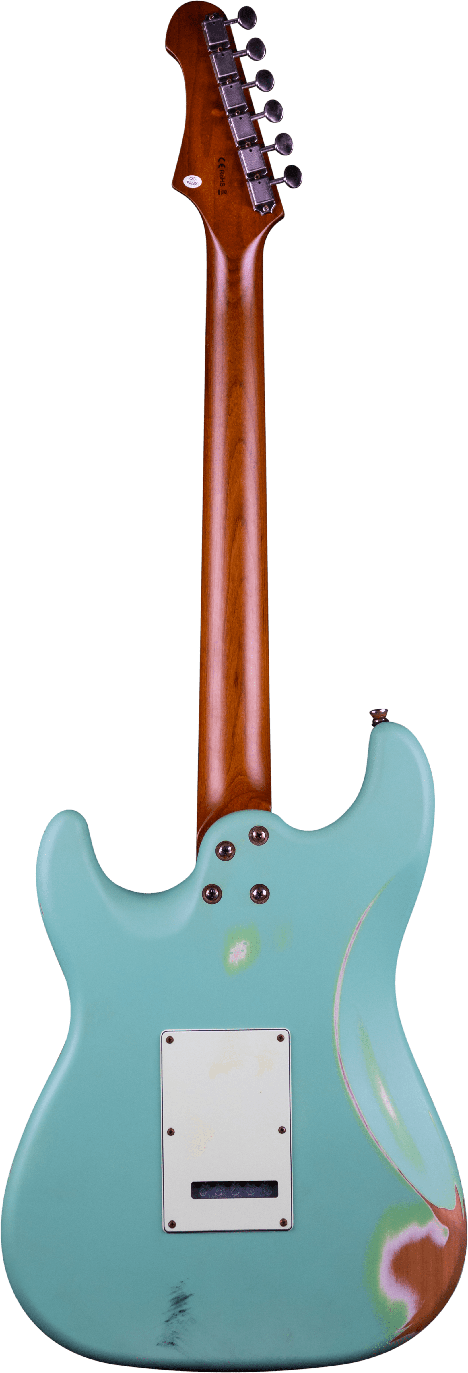 Jet Guitars JS-400 See F Green Distressed - 2