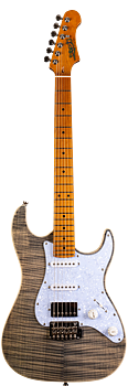 Jet Guitars JS-450 Trans Black