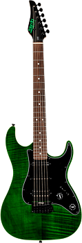 Jet Guitars JS-450 Trans Green
