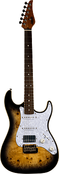 Jet Guitars JS-450Q Trans Brown