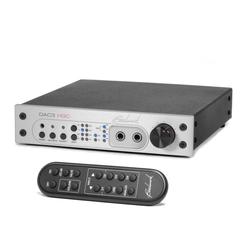 Benchmark DAC3 HGC Silver - Inklusive Fjärrkontroll
