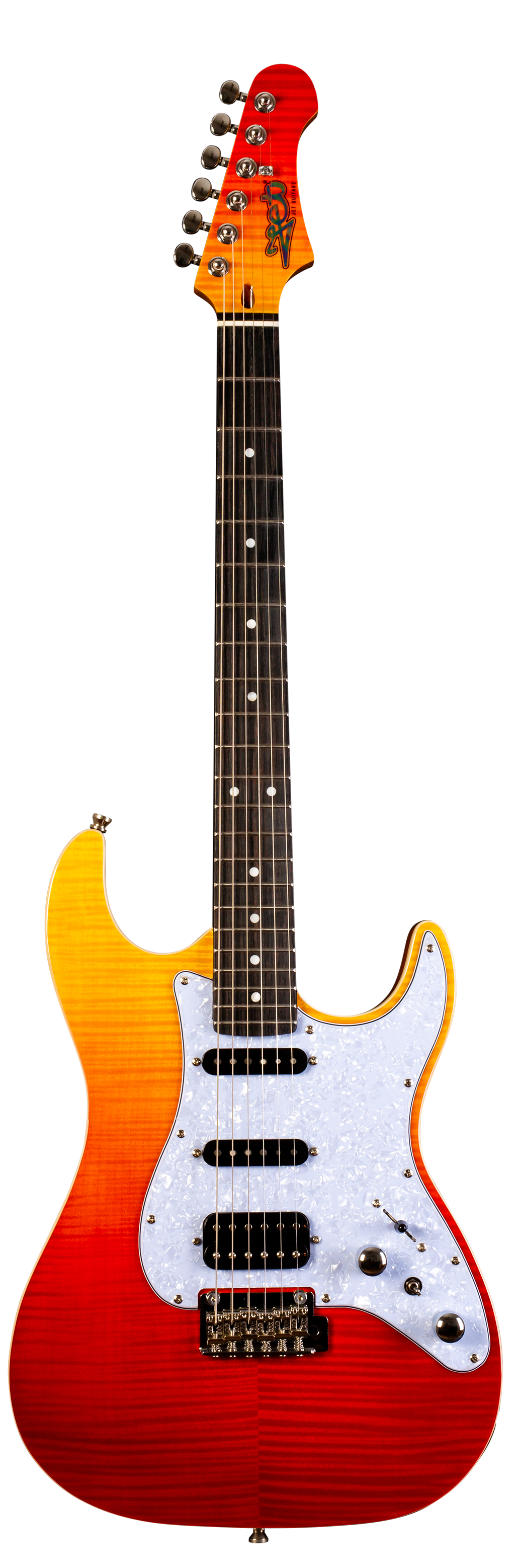 Jet Guitars JS-600 Trans Red