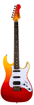 Jet Guitars JS-600 Trans Red
