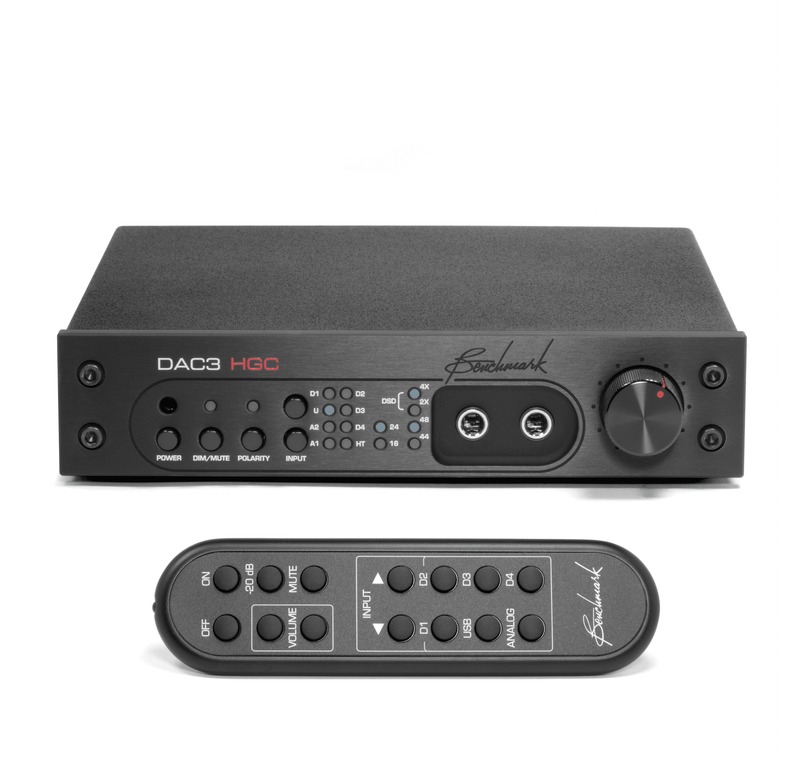 Benchmark DAC3 HGC Svart - Inklusive Fjärrkontroll