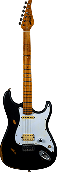 Jet Guitars JS-800 RLC (Reliced) Black