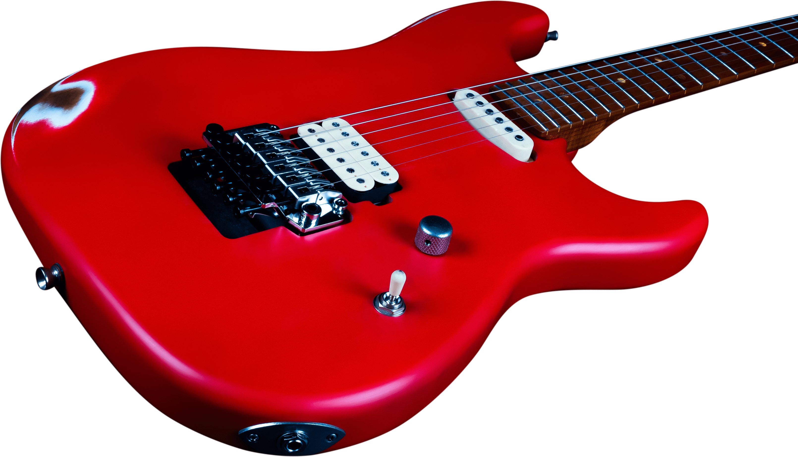 Jet Guitars JS-850 RLC (Reliced) Red - 3
