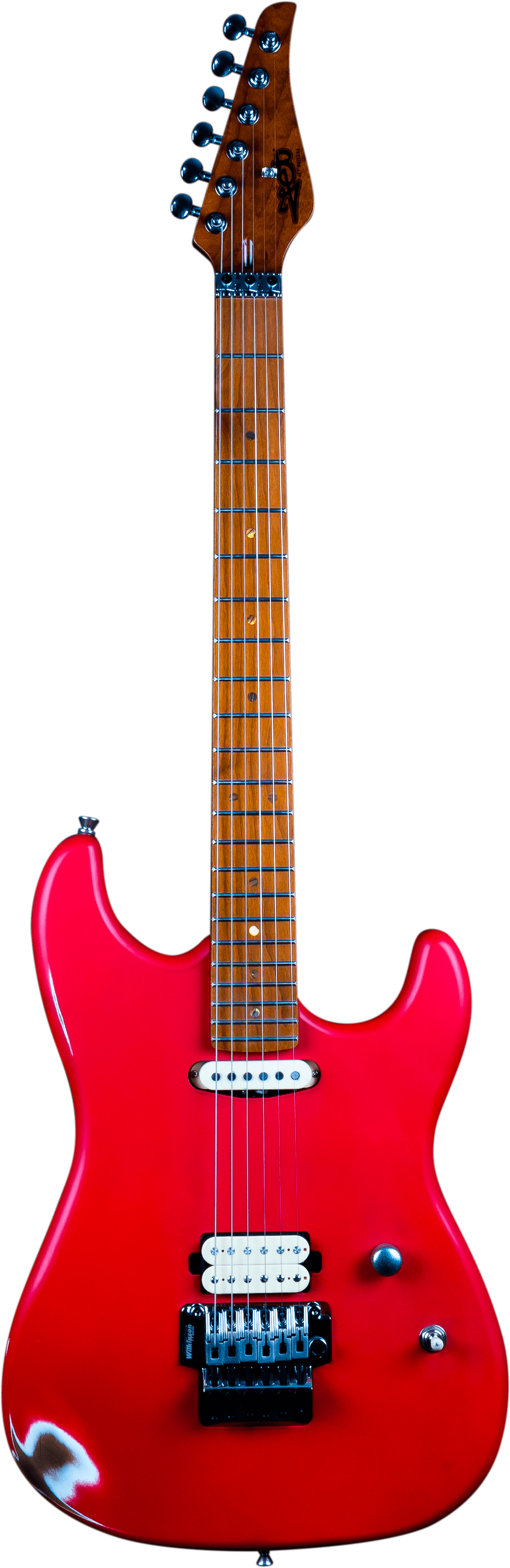 Jet Guitars JS850 RLC (Reliced) Red