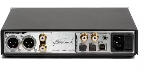 Benchmark DAC3 B Svart För Rackmontering - Utan Fjärrkontroll - 2