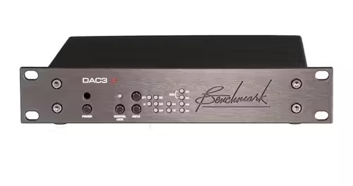 Benchmark DAC3 B Svart För Rackmontering - Utan Fjärrkontroll