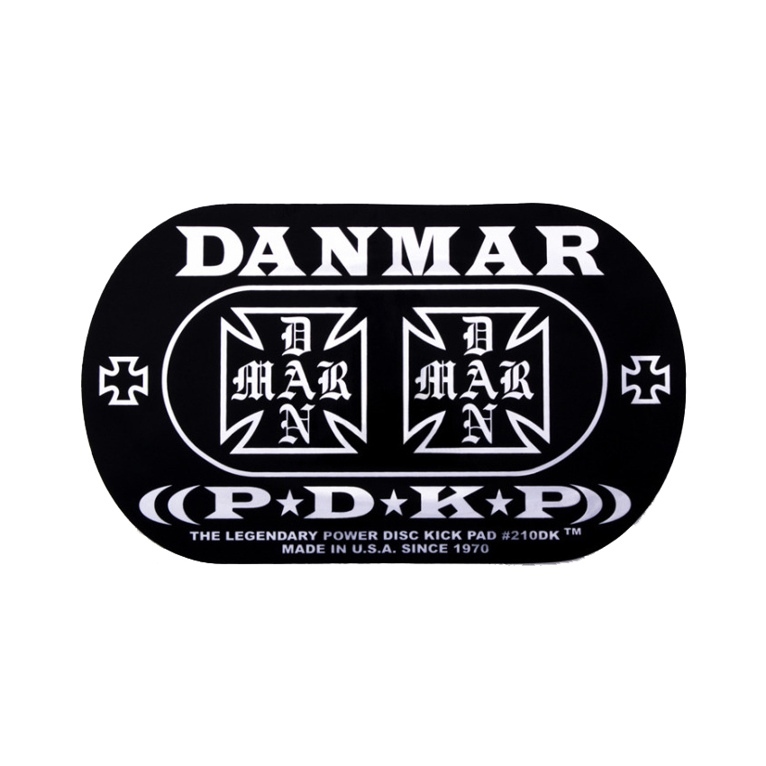 Danmar Percussion Power Double Kick Pad (Iron Cross)