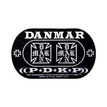 Danmar Percussion Power Double Kick Pad (Iron Cross)