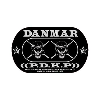 Danmar Percussion Power Double Kick Pad (Skull)