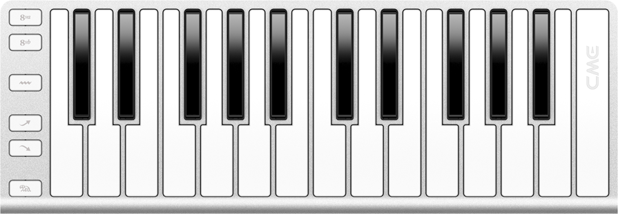 CME Xkey 25 USB - 4
