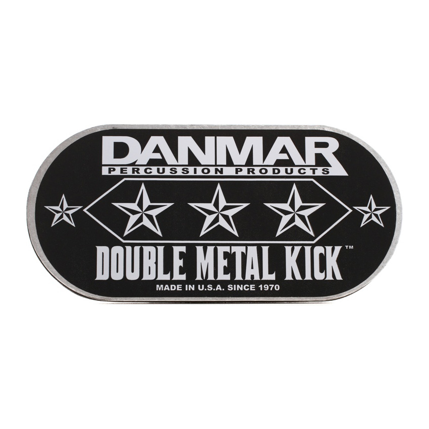 Danmar Percussion Metal Double Kick Pad