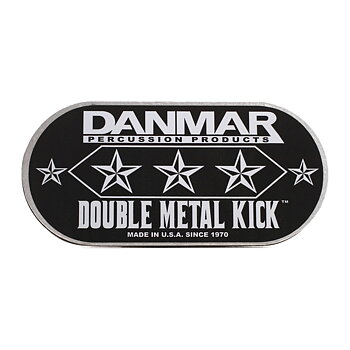 Danmar Percussion Metal Double Kick Pad