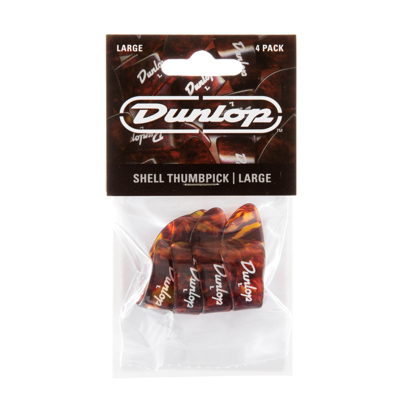 Dunlop Tumplektrum  Shell Stor. 4-Pack