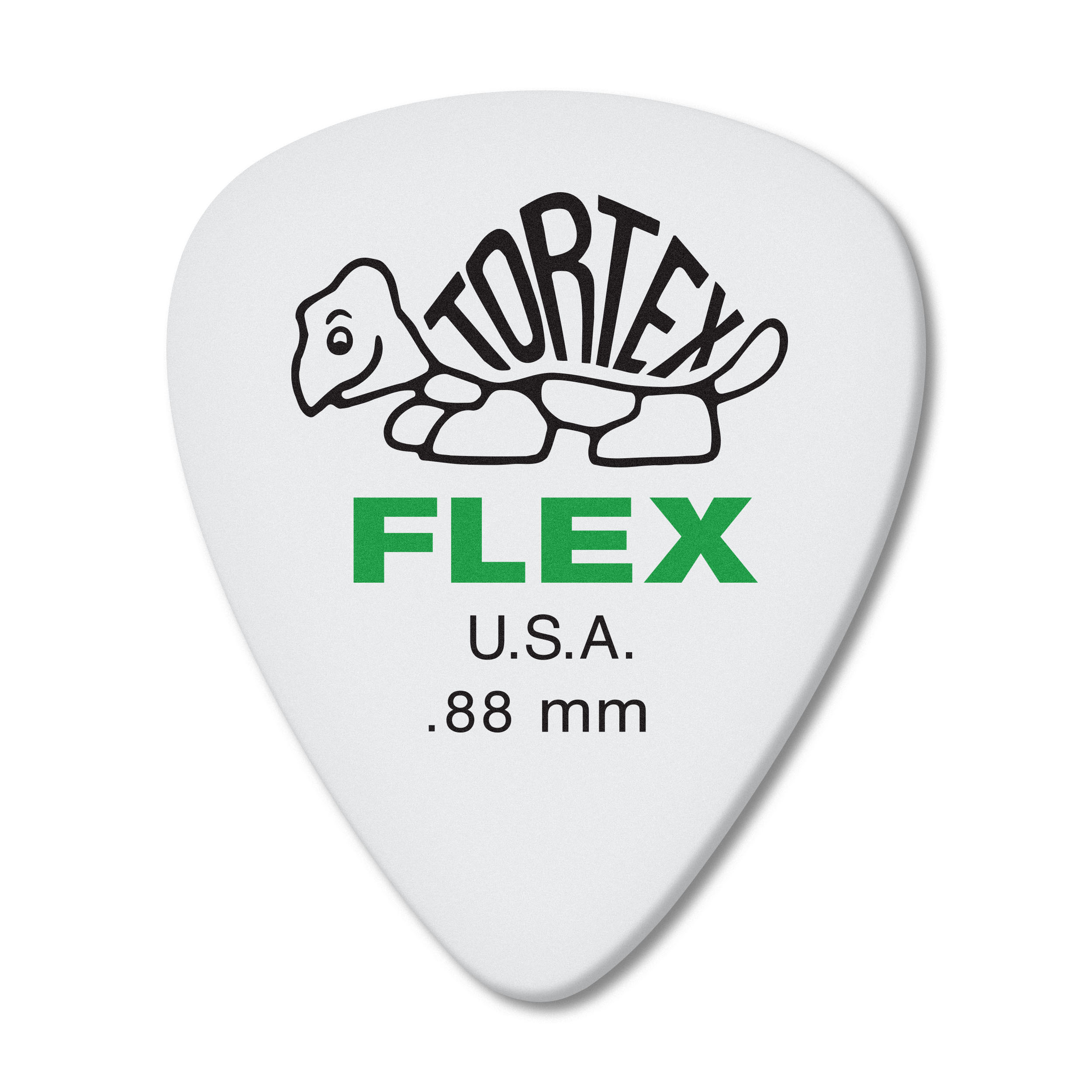 Dunlop Tortex Flex Standard 0.88 mm. 12-Pack