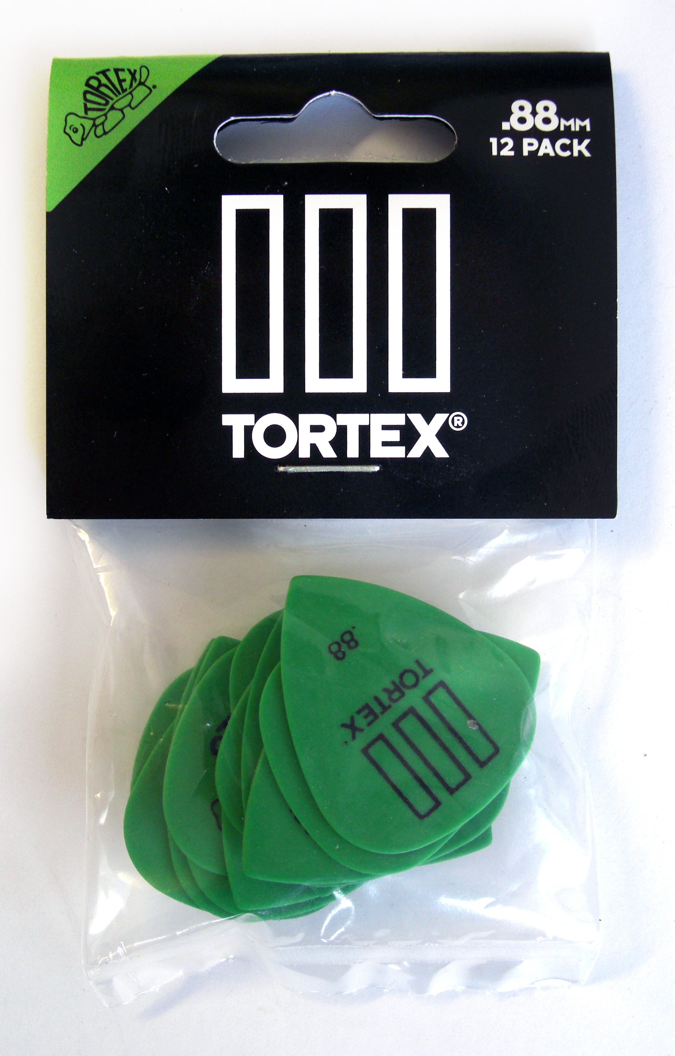 Dunlop Tortex III 0.88 mm. 12-Pack