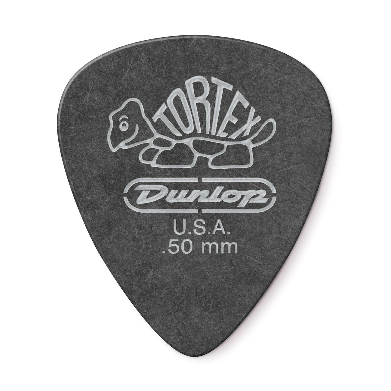 Dunlop Tortex Pitch Black Standard 0.50 mm. 12-Pack