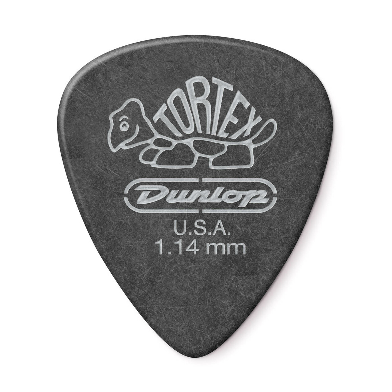 Dunlop Tortex Pitch Black Standard 1.14 mm. 12-Pack