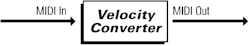 Midi Solutions Velocity Converter - 2