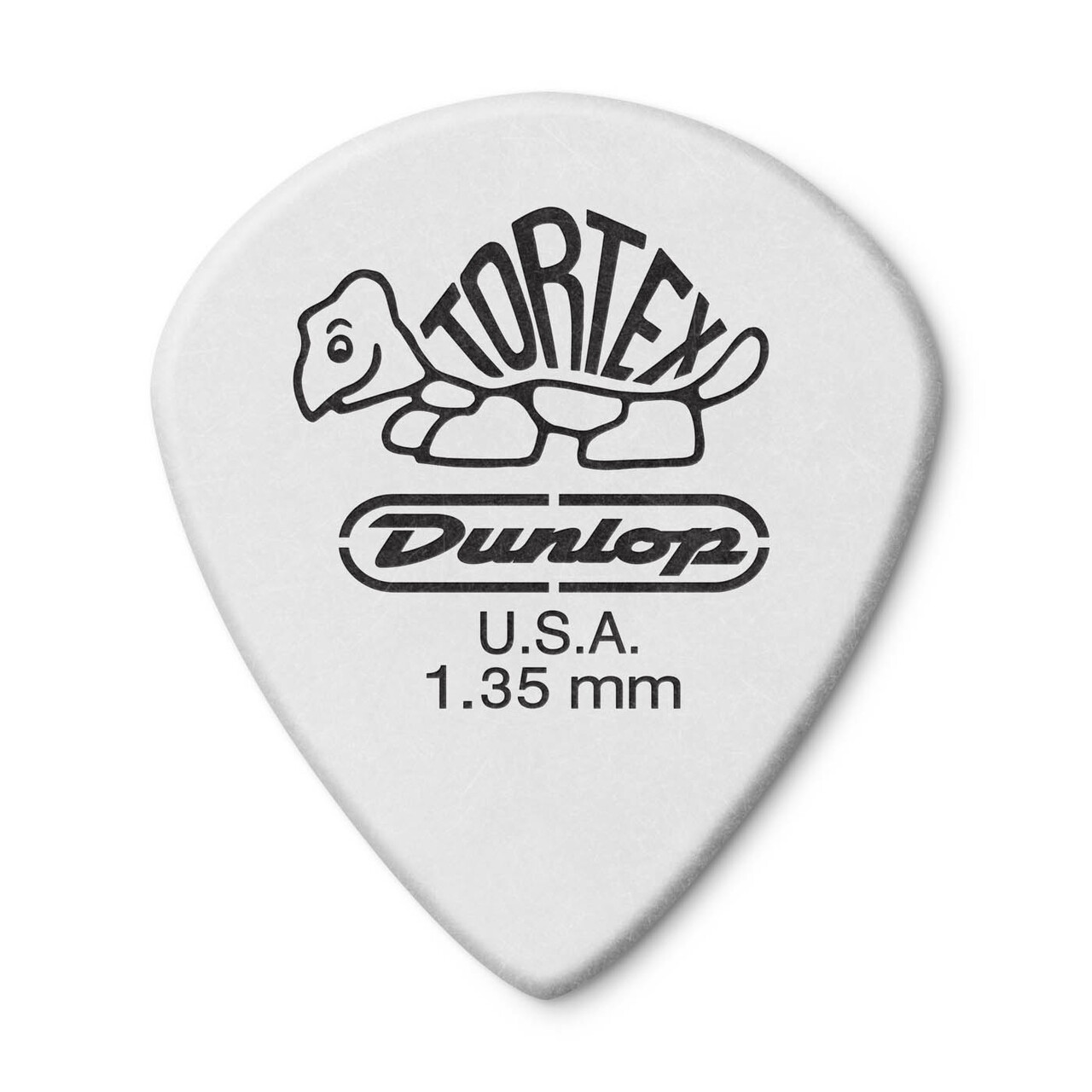 Dunlop Tortex White Jazz III 1.35 mm. 12-Pack